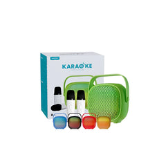 GTS-2009 Karaoke Party Speaker with LED Lights, Voice Changer & 2 Mics – Portable Bluetooth Sound System